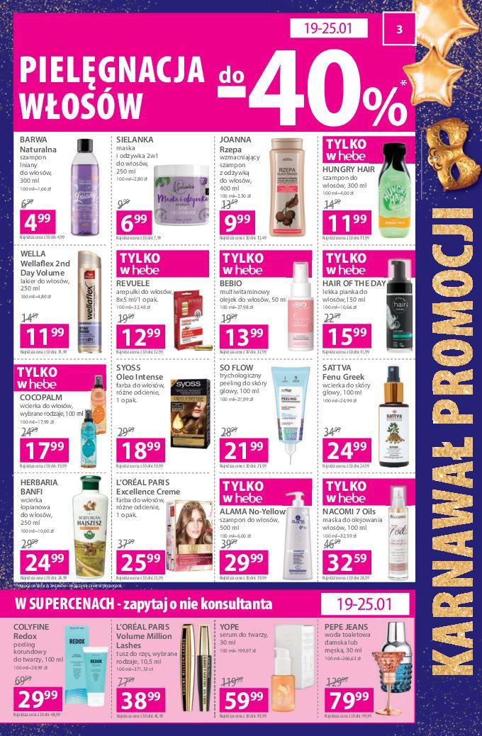 Gazetka promocyjna Hebe str. 3