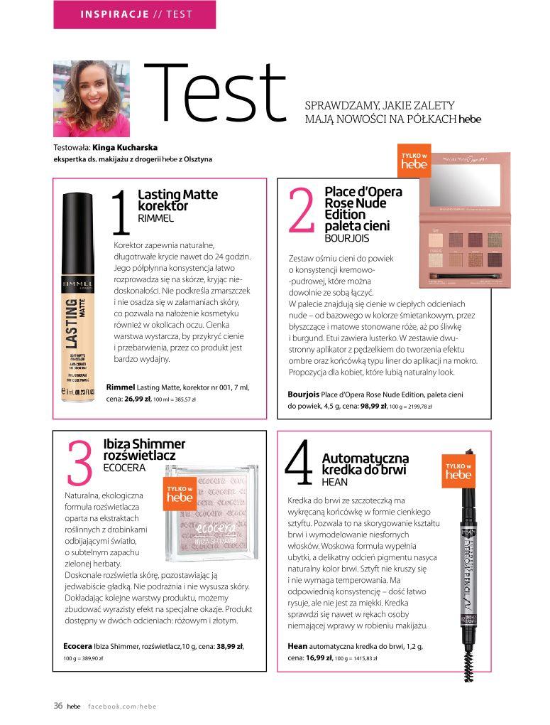 Gazetka promocyjna Hebe str. 36
