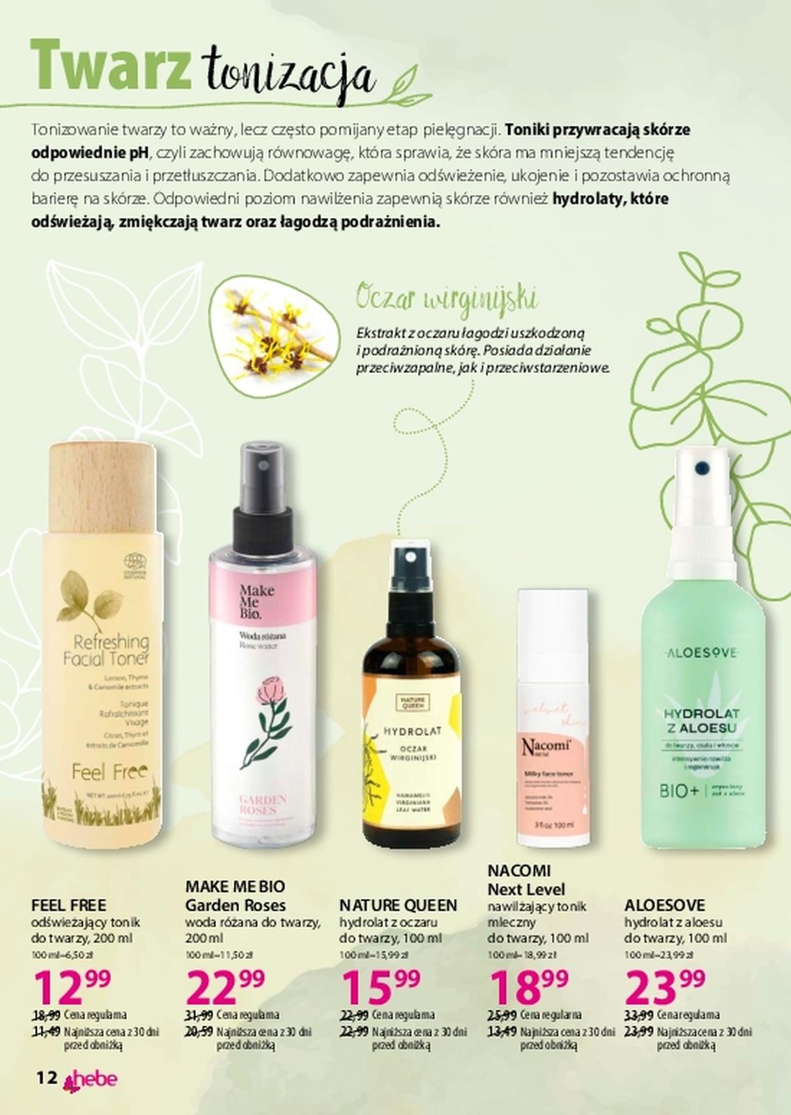 Gazetka promocyjna Hebe str. 12