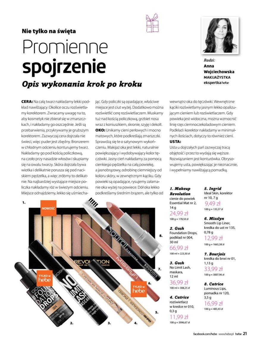 Gazetka promocyjna Hebe str. 21