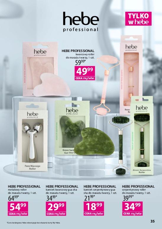 Gazetka promocyjna Hebe str. 35