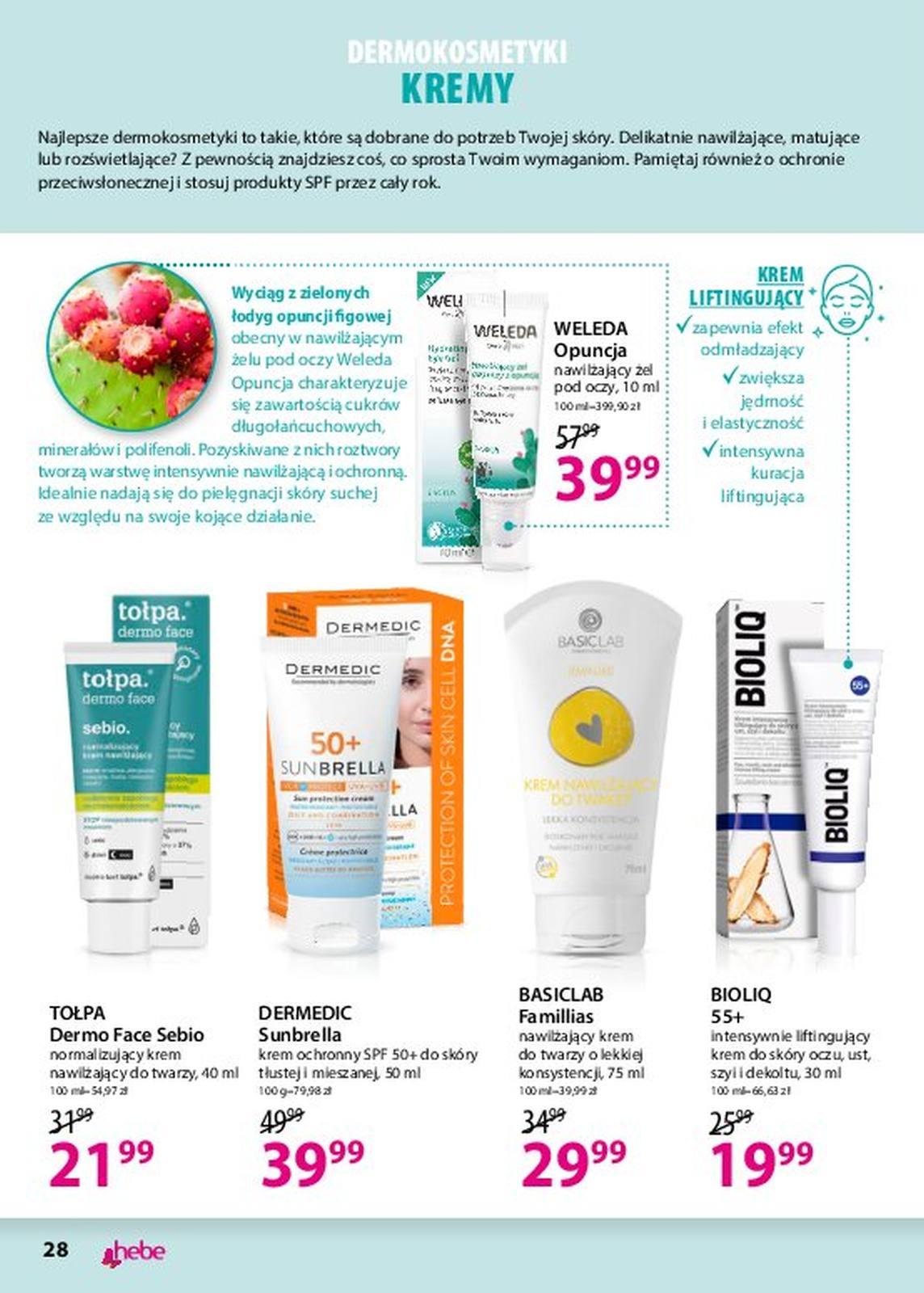 Gazetka promocyjna Hebe str. 28