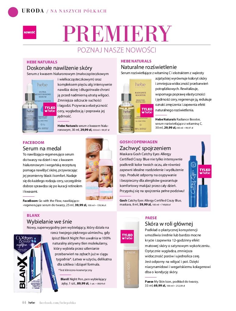 Gazetka promocyjna Hebe str. 44
