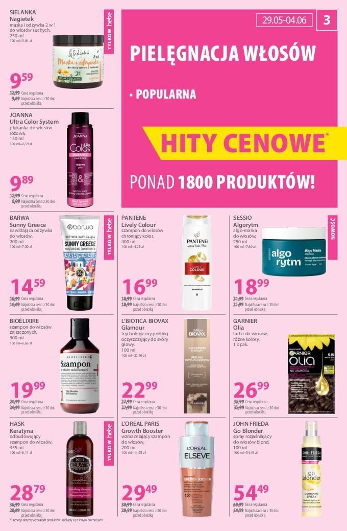 Gazetka promocyjna Hebe str. 3