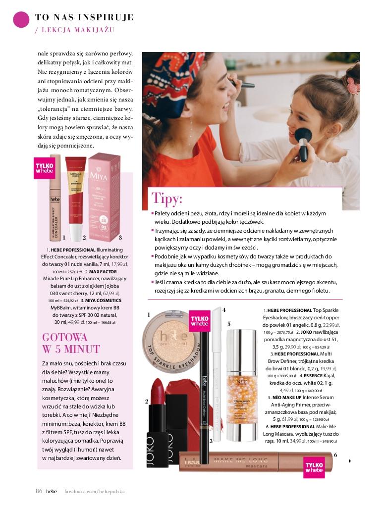 Gazetka promocyjna Hebe str. 86