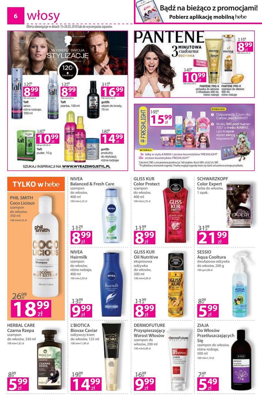 Gazetka promocyjna Hebe str. 6