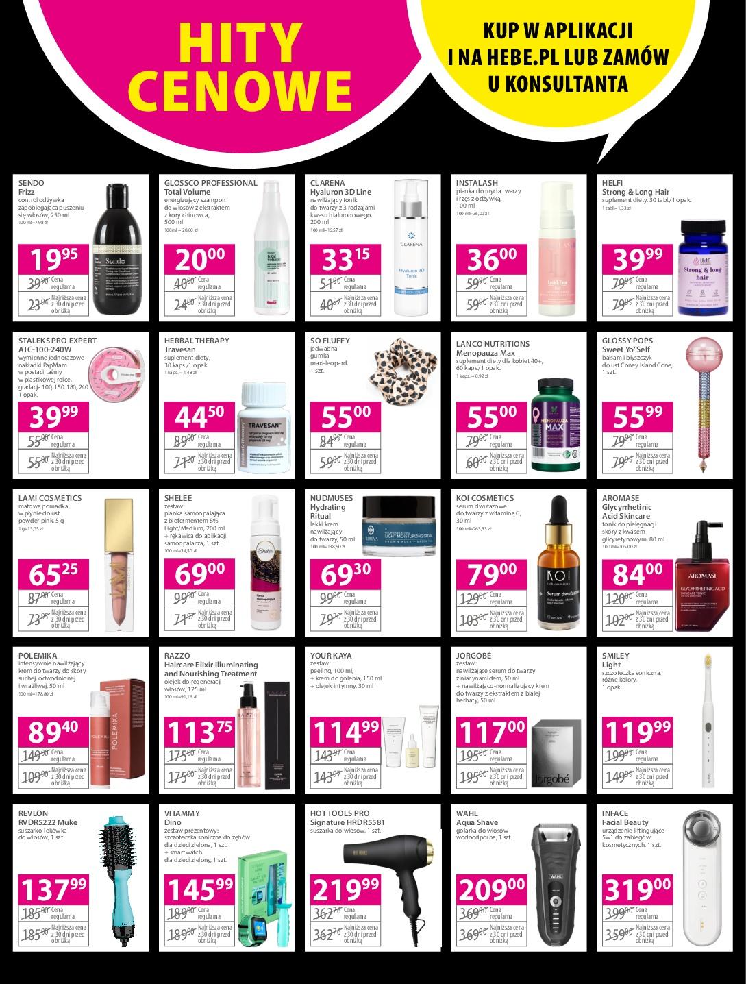 Gazetka promocyjna Hebe str. 4