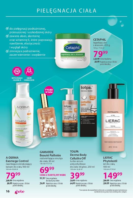 Gazetka promocyjna Hebe str. 16