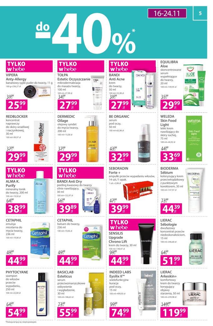 Gazetka promocyjna Hebe str. 5