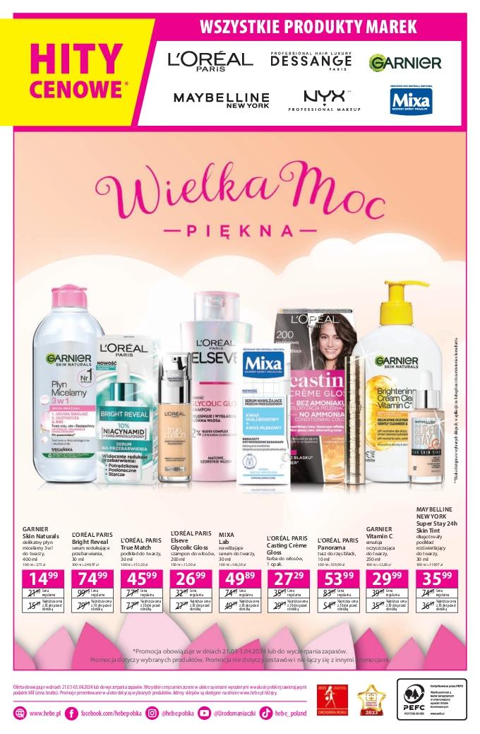Gazetka promocyjna Hebe str. 16