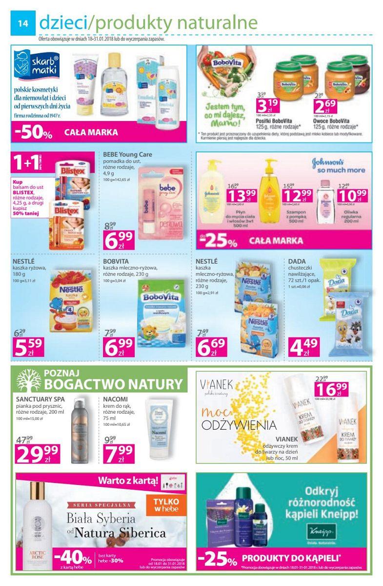 Gazetka promocyjna Hebe str. 14