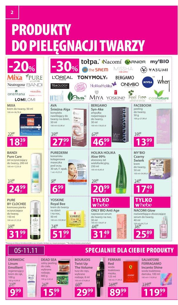 Gazetka promocyjna Hebe str. 2