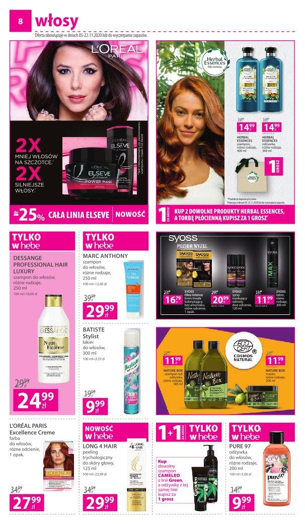 Gazetka promocyjna Hebe str. 8