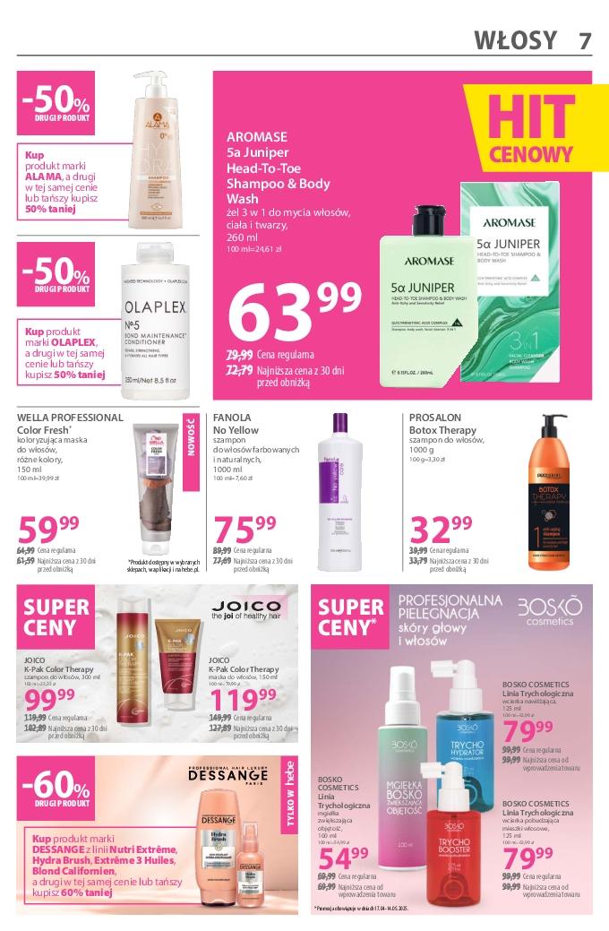 Gazetka promocyjna Hebe str. 7