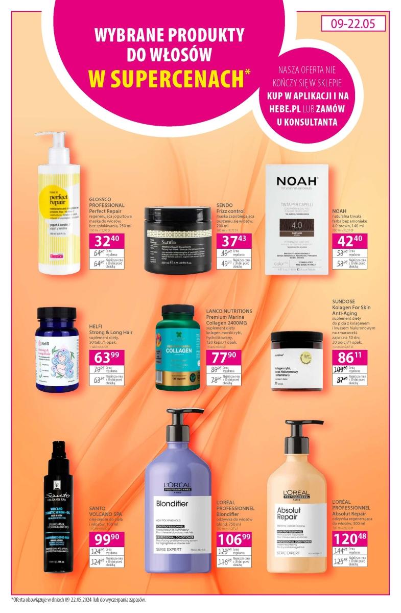 Gazetka promocyjna Hebe str. 16