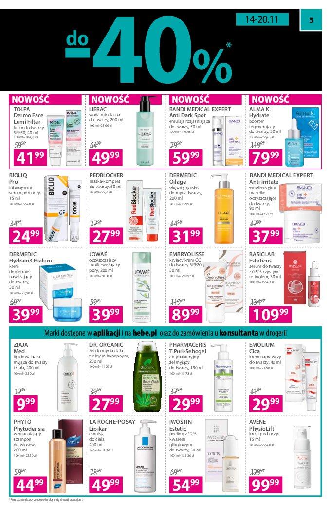 Gazetka promocyjna Hebe str. 5