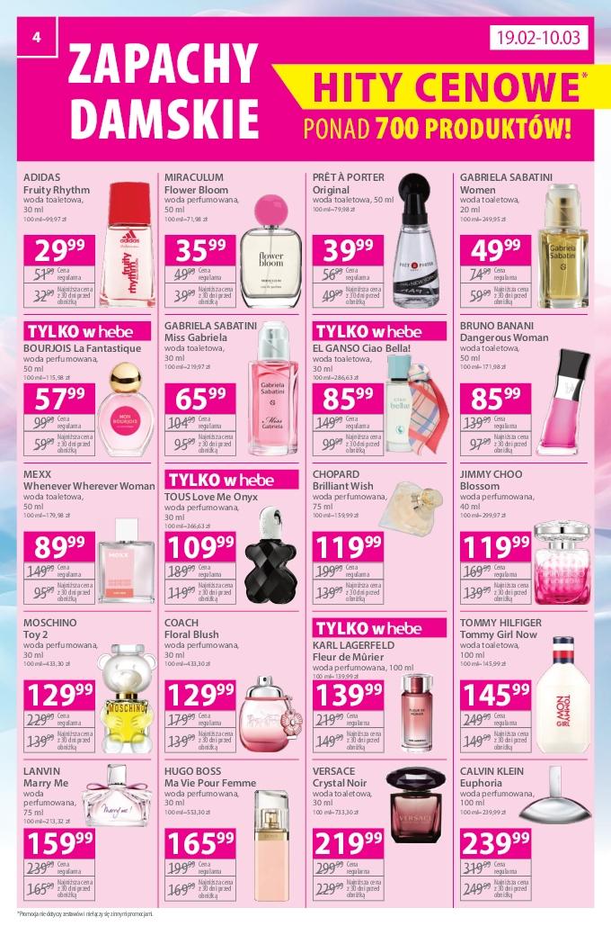 Gazetka promocyjna Hebe str. 4