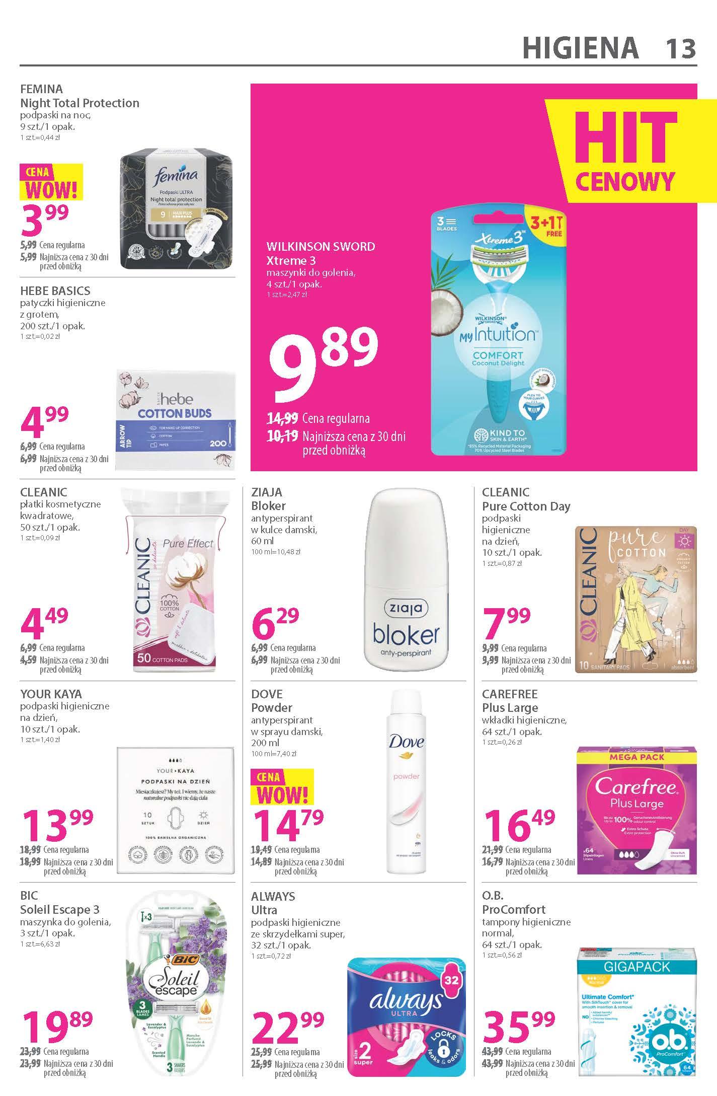 Gazetka promocyjna Hebe str. 12