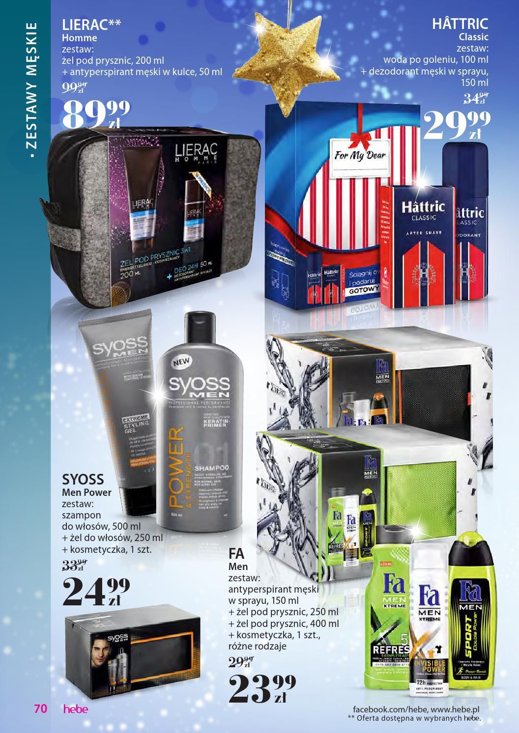 Gazetka promocyjna Hebe str. 70