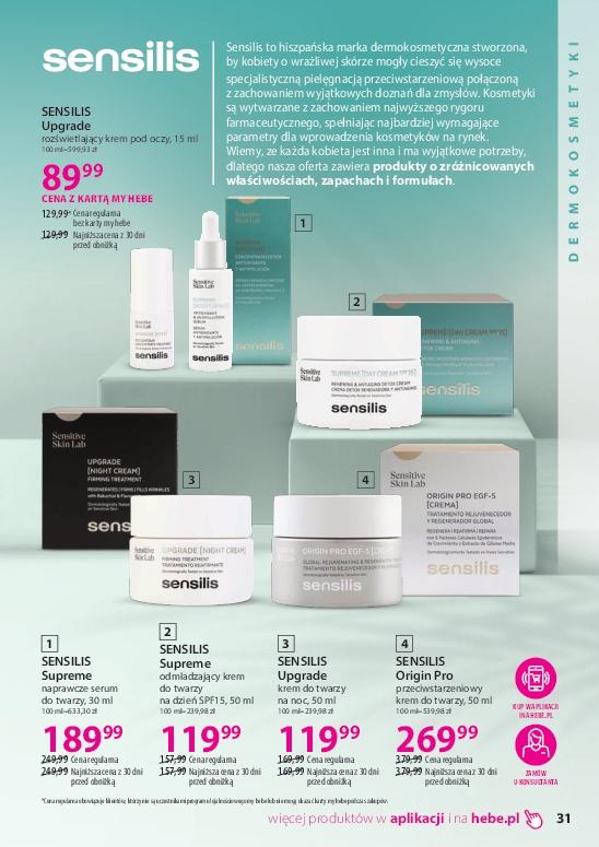 Gazetka promocyjna Hebe str. 31