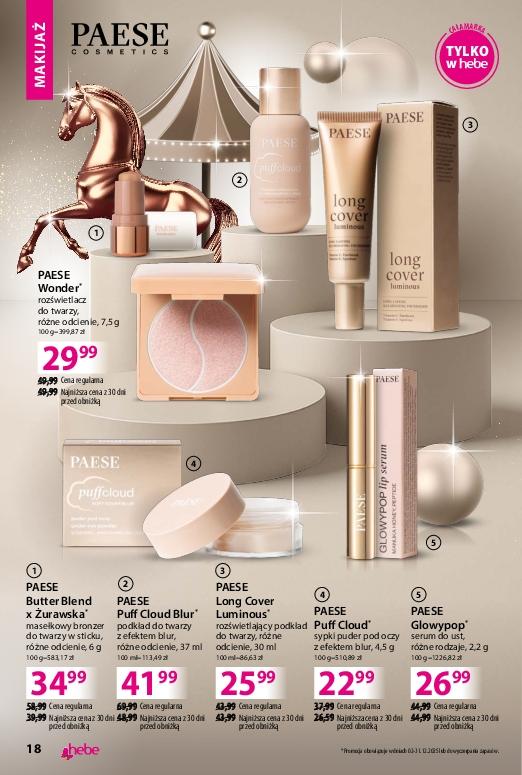 Gazetka promocyjna Hebe str. 18