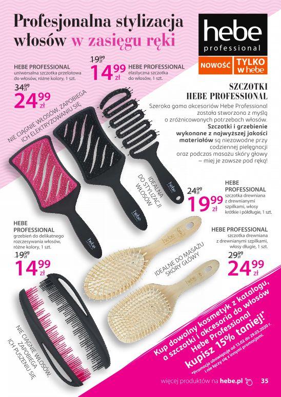 Gazetka promocyjna Hebe str. 35