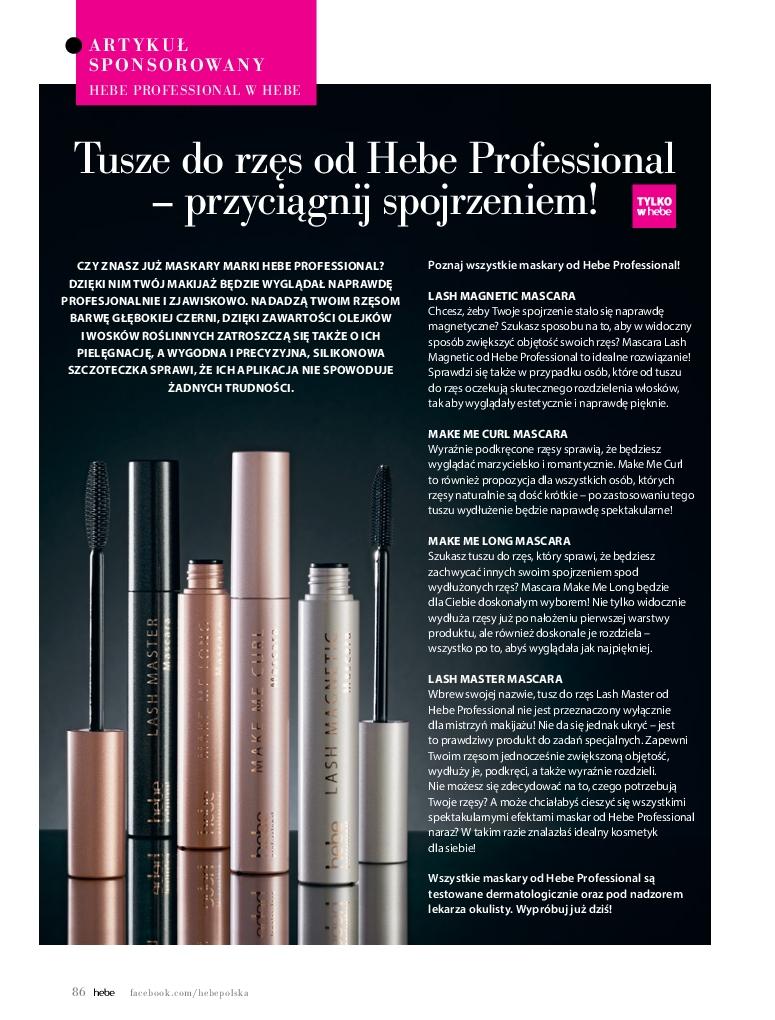 Gazetka promocyjna Hebe str. 86