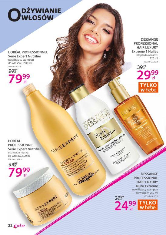Gazetka promocyjna Hebe str. 22