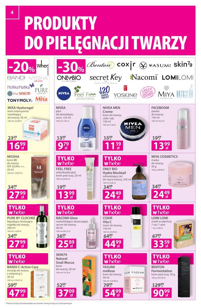 Gazetka promocyjna Hebe str. 4