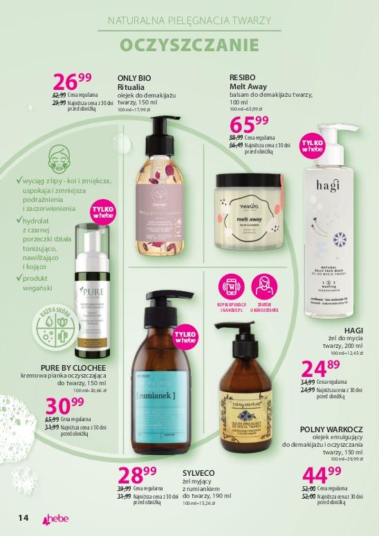 Gazetka promocyjna Hebe str. 14