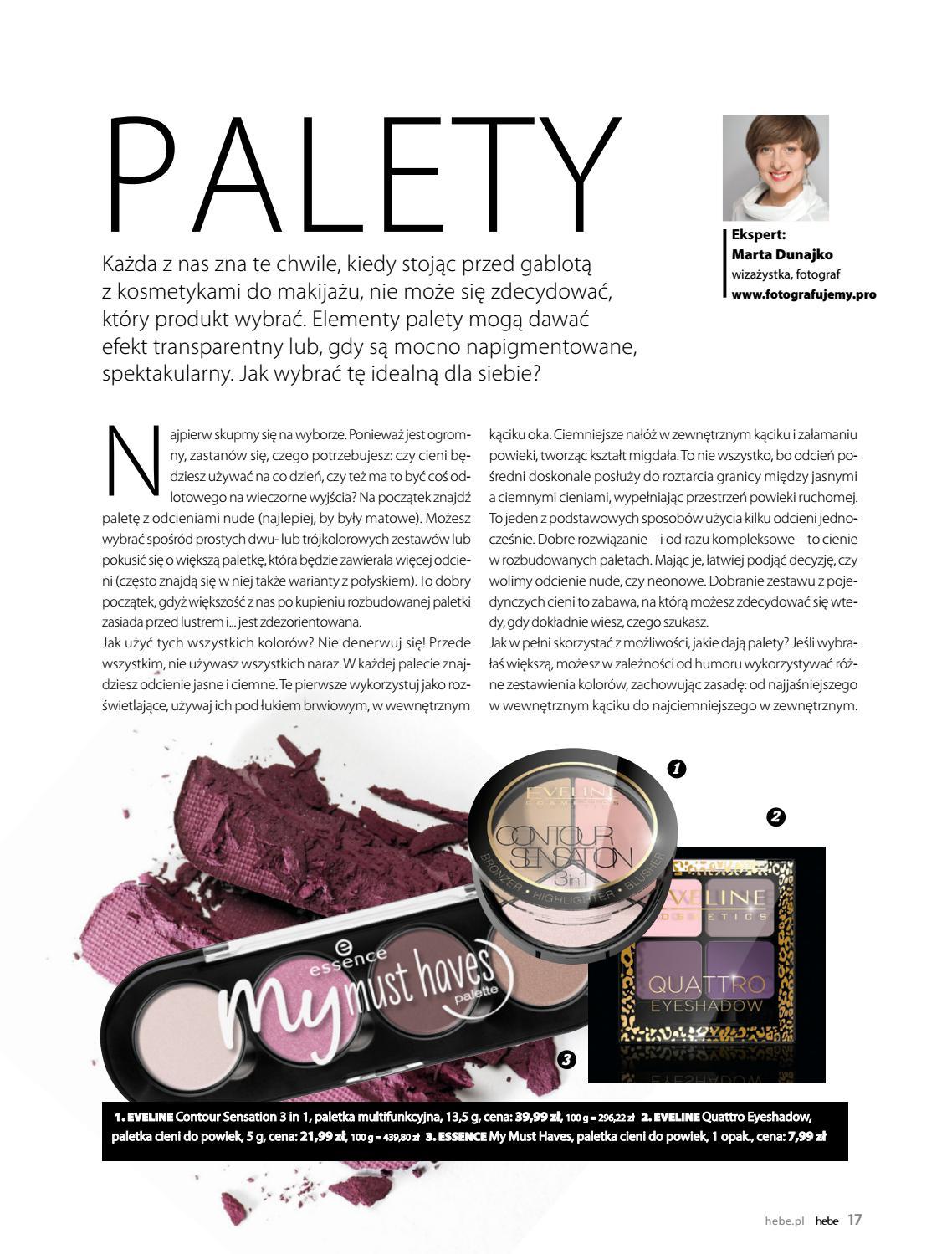 Gazetka promocyjna Hebe str. 17