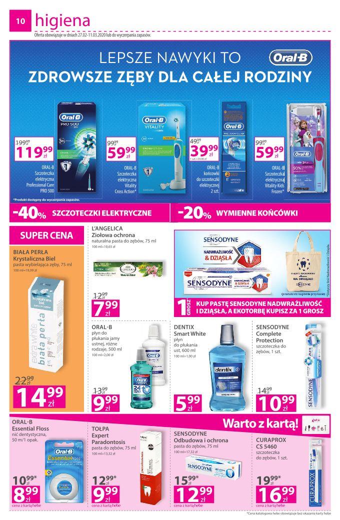 Gazetka promocyjna Hebe str. 10