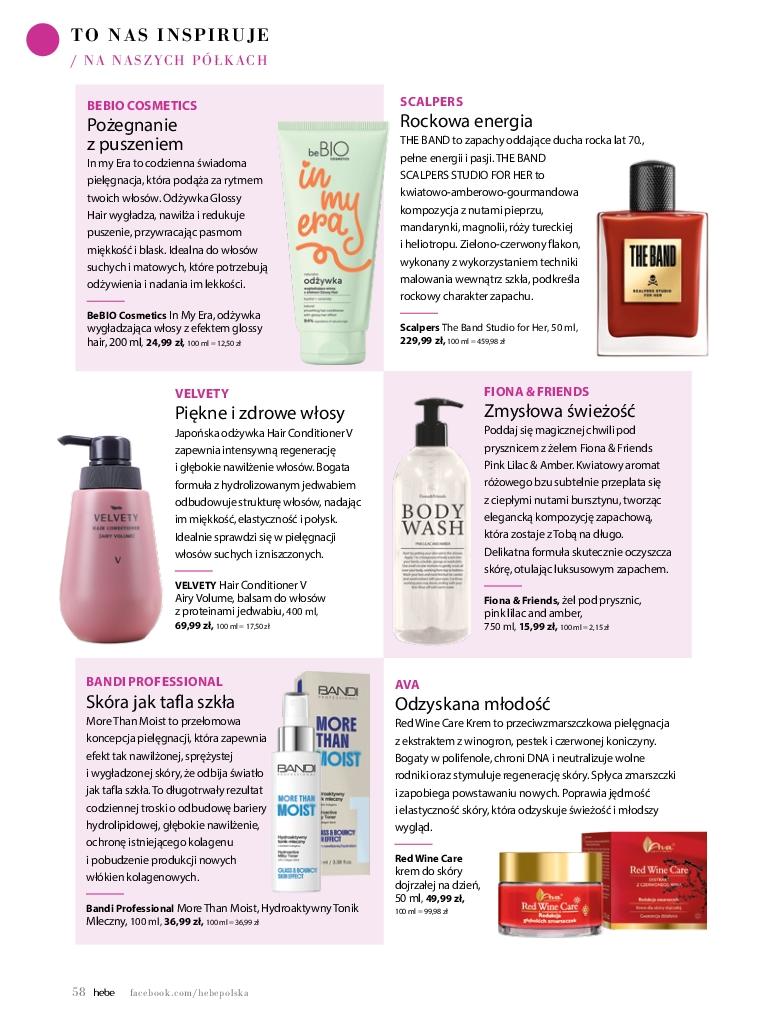 Gazetka promocyjna Hebe str. 58
