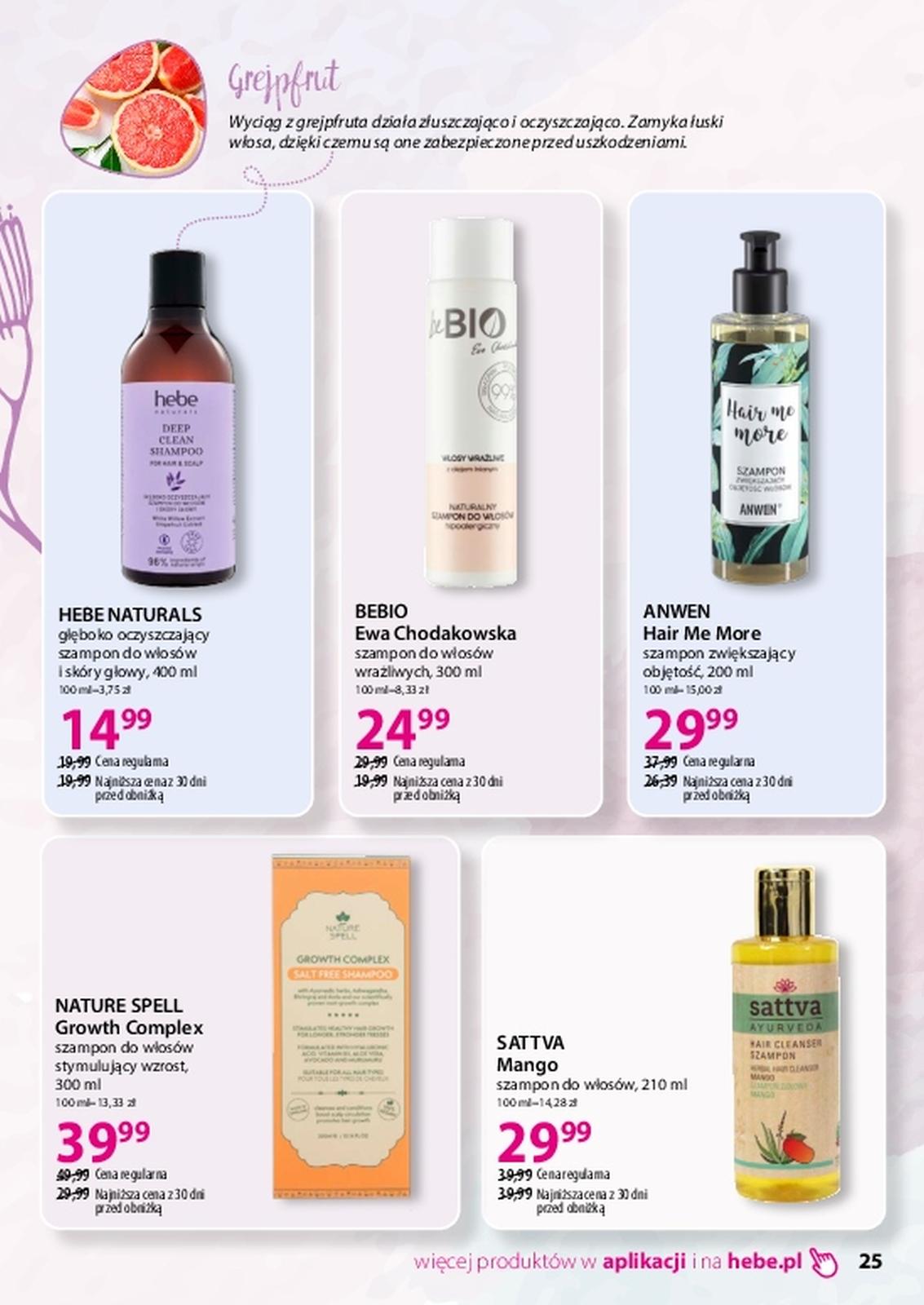 Gazetka promocyjna Hebe str. 25