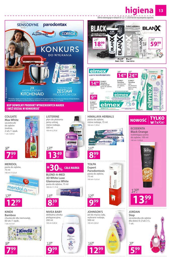 Gazetka promocyjna Hebe str. 13