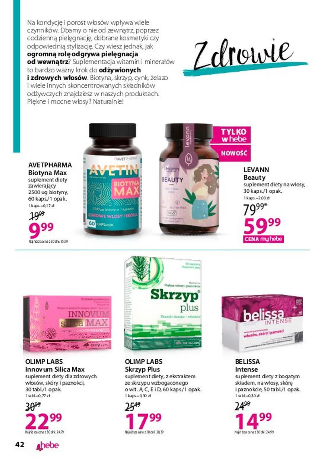 Gazetka promocyjna Hebe str. 42
