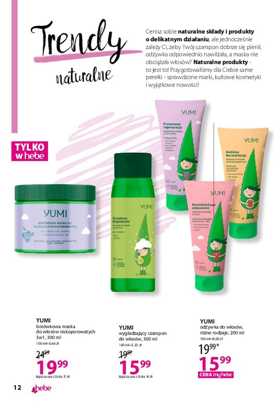 Gazetka promocyjna Hebe str. 12