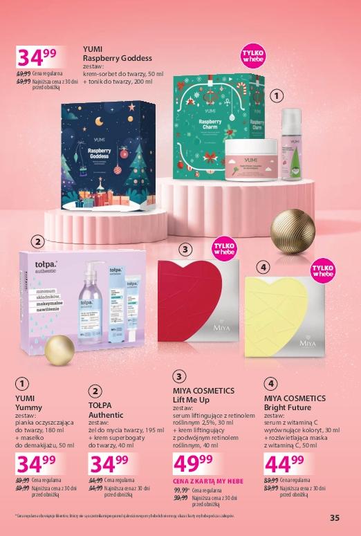 Gazetka promocyjna Hebe str. 35