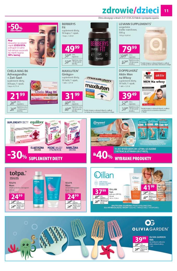 Gazetka promocyjna Hebe str. 11