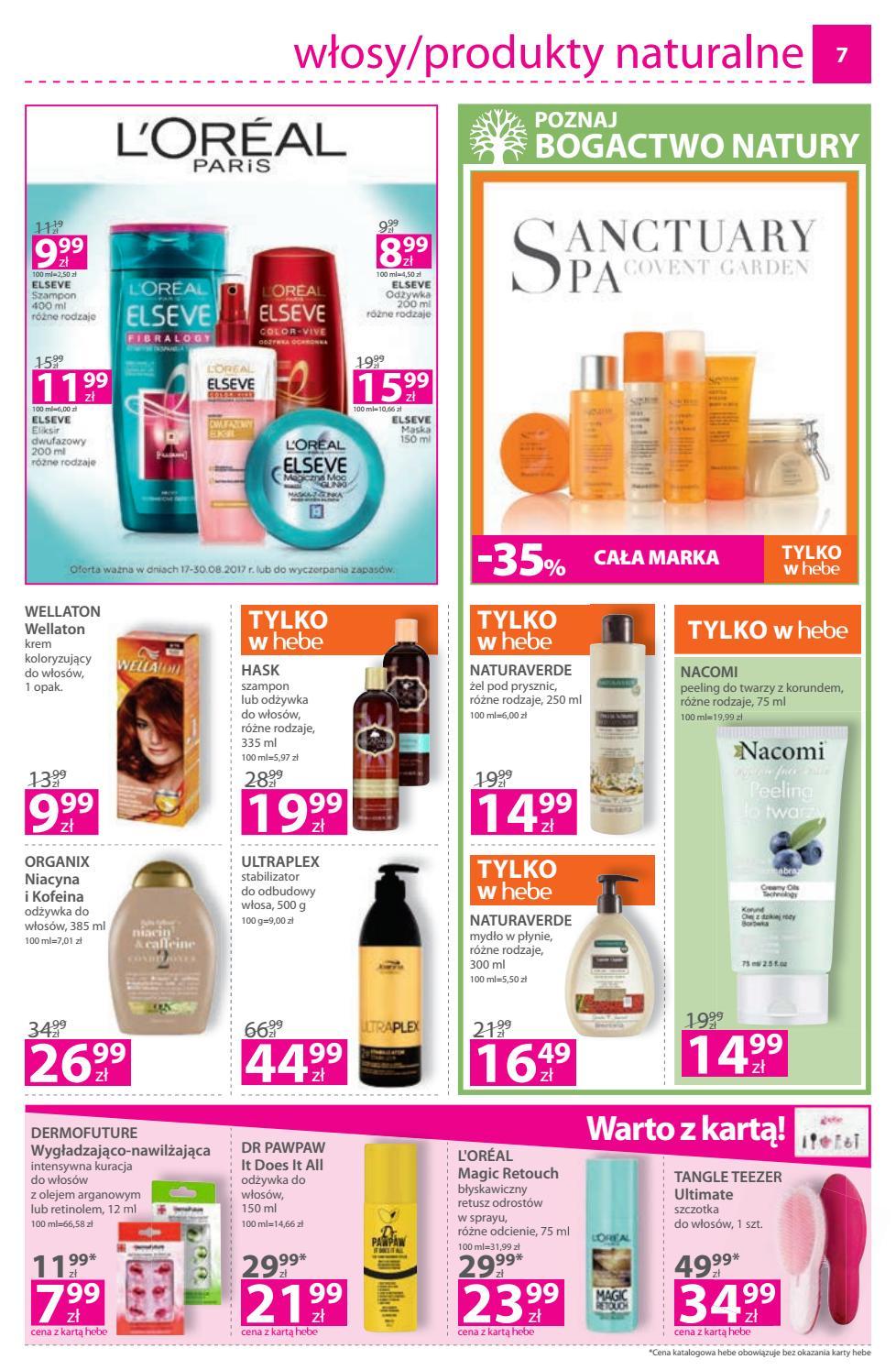Gazetka promocyjna Hebe str. 7