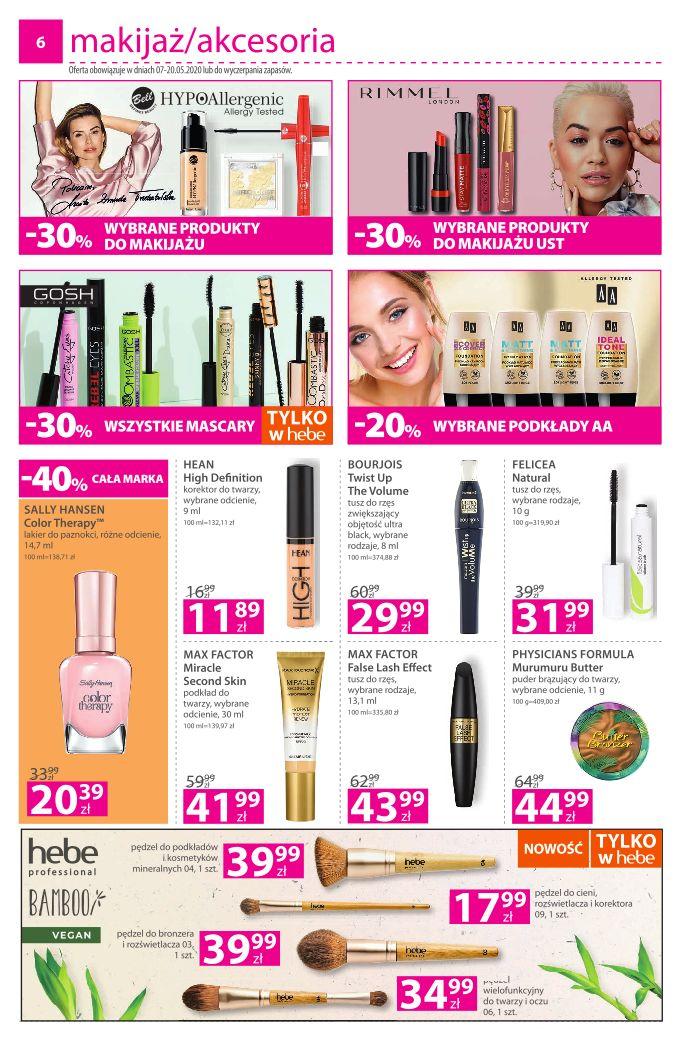 Gazetka promocyjna Hebe str. 6