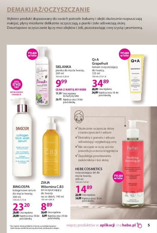 Gazetka promocyjna Hebe str. 5