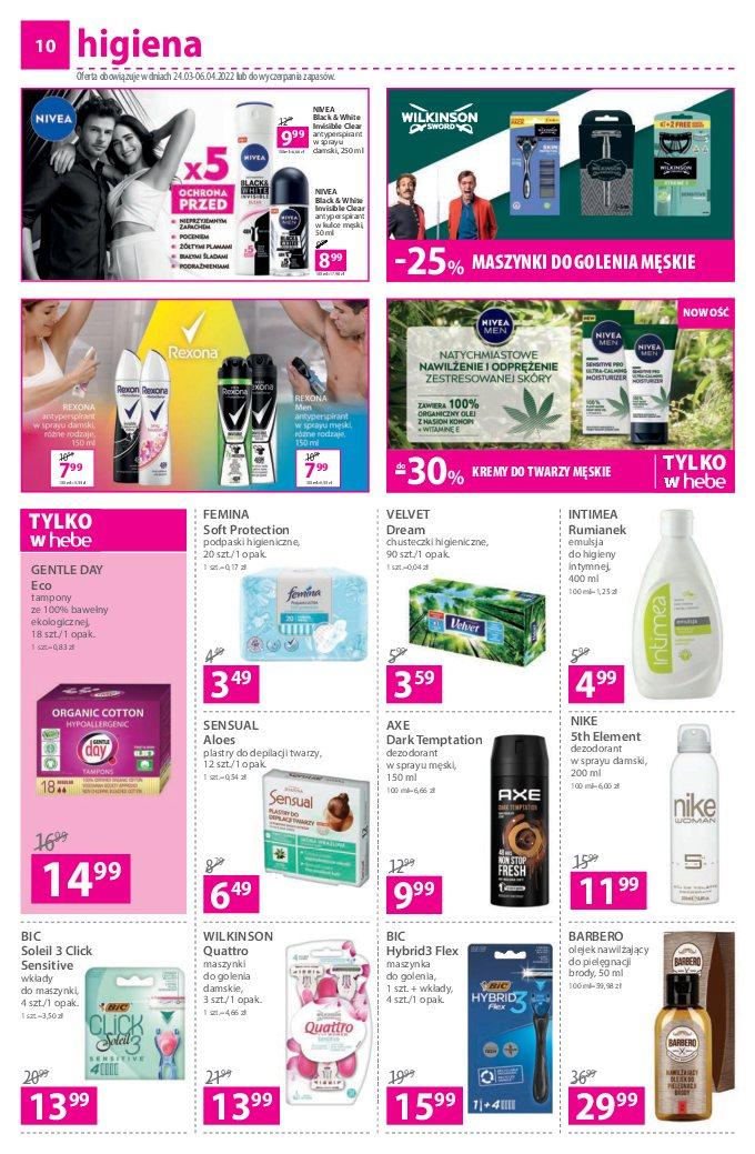 Gazetka promocyjna Hebe str. 10