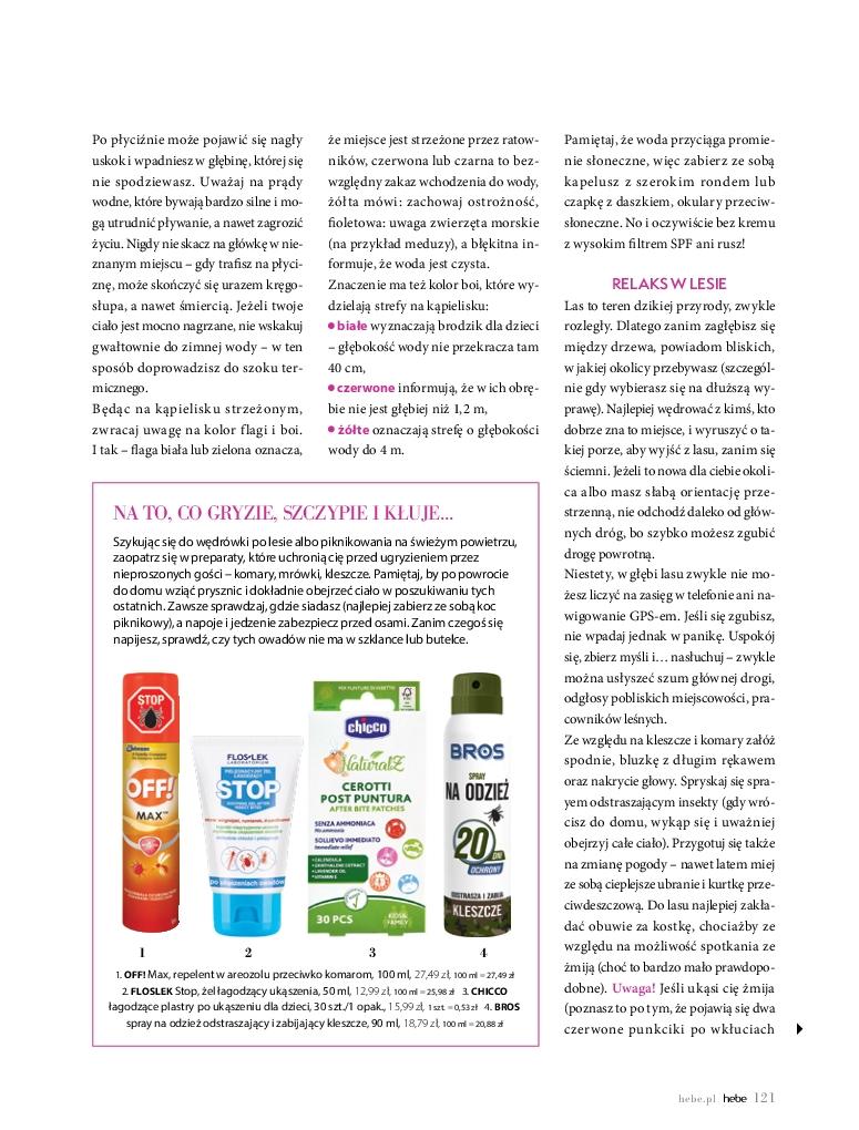 Gazetka promocyjna Hebe str. 121