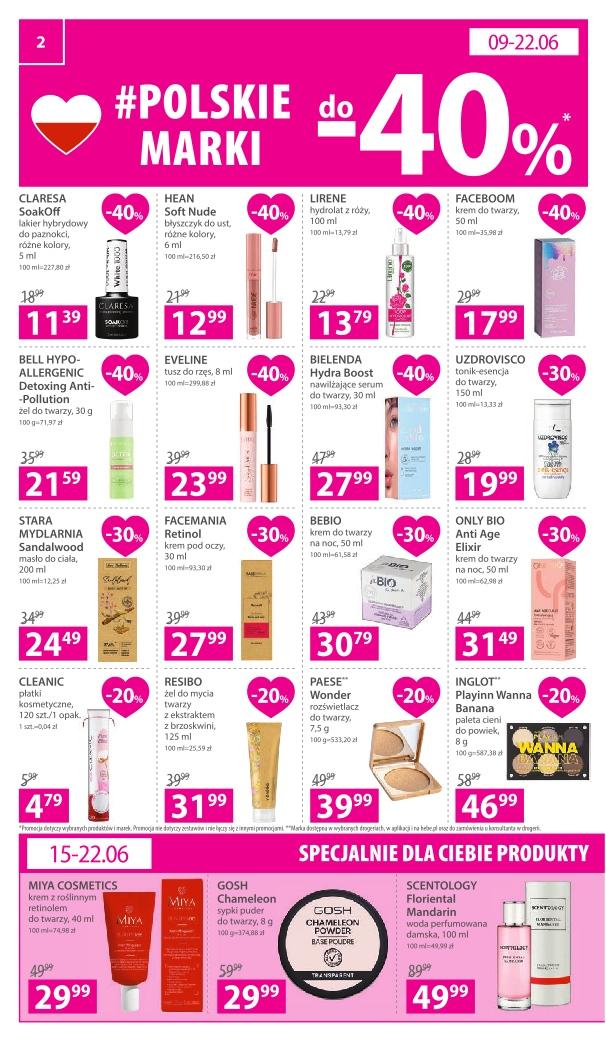 Gazetka promocyjna Hebe str. 2