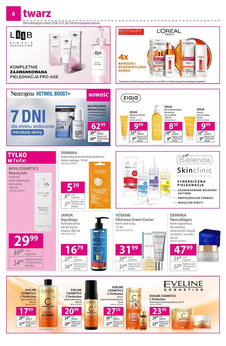 Gazetka promocyjna Hebe str. 8