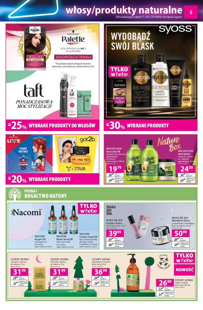 Gazetka promocyjna Hebe str. 5