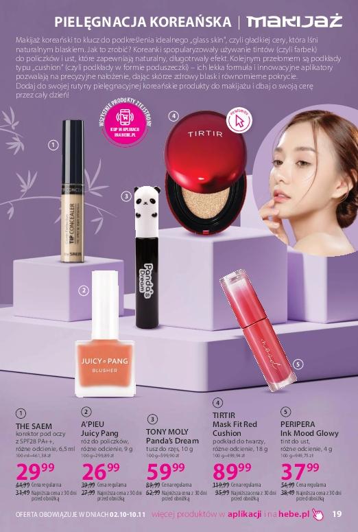Gazetka promocyjna Hebe str. 19