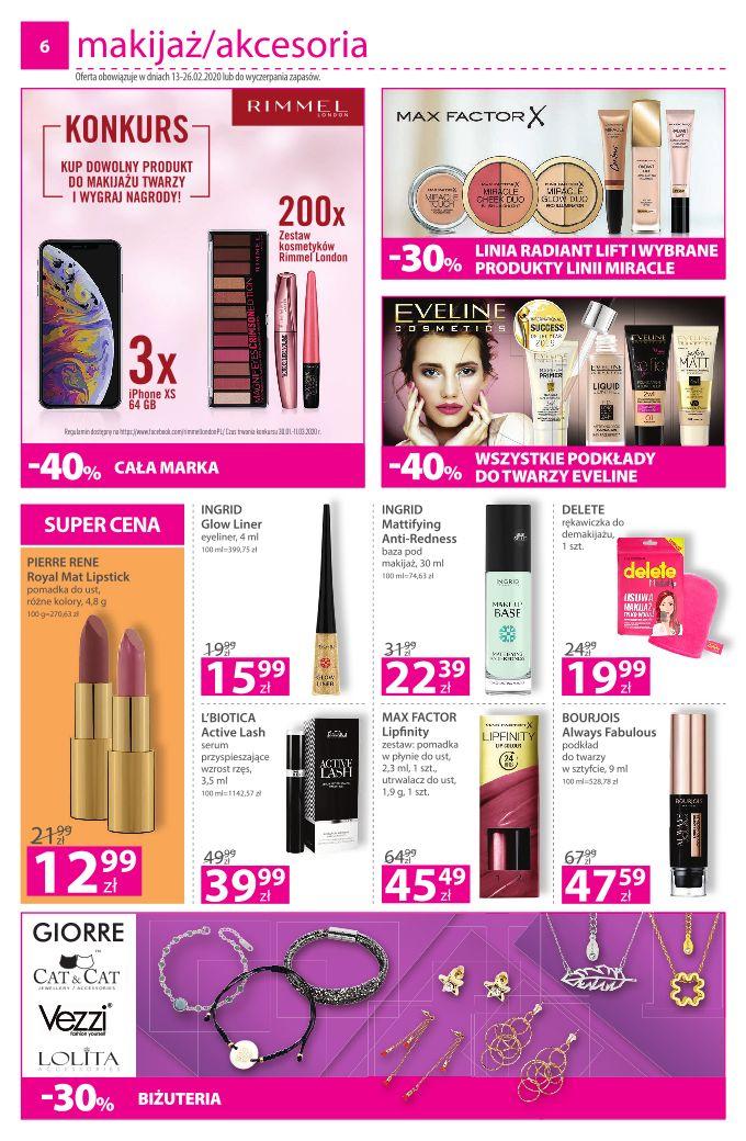 Gazetka promocyjna Hebe str. 6