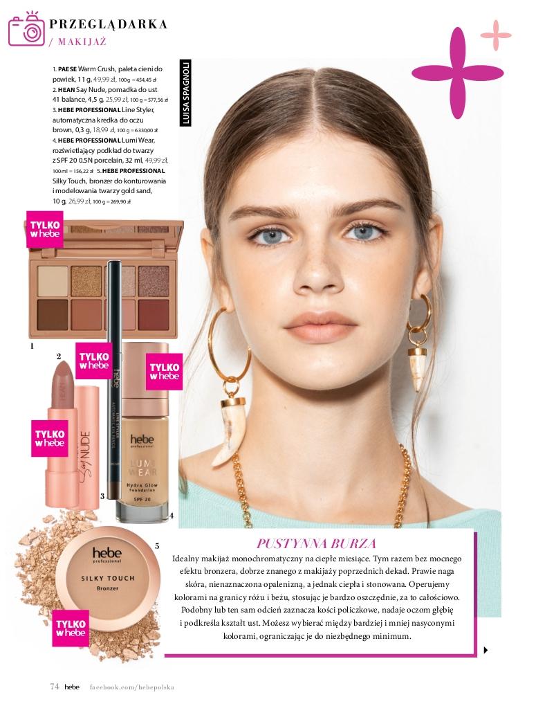 Gazetka promocyjna Hebe str. 74